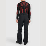 Pantaloni de schi 4F, membrană 5000/3000, negru/galben fluo