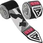Set 2 Bandaje Box RDX WX Elastice 4,5 m cu Închidere Quick-EZ