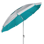 Umbrelă plajă Maui & Sons XL 220 cm, protecție UPF50+, rabatabilă, husă inclusă, Petrol