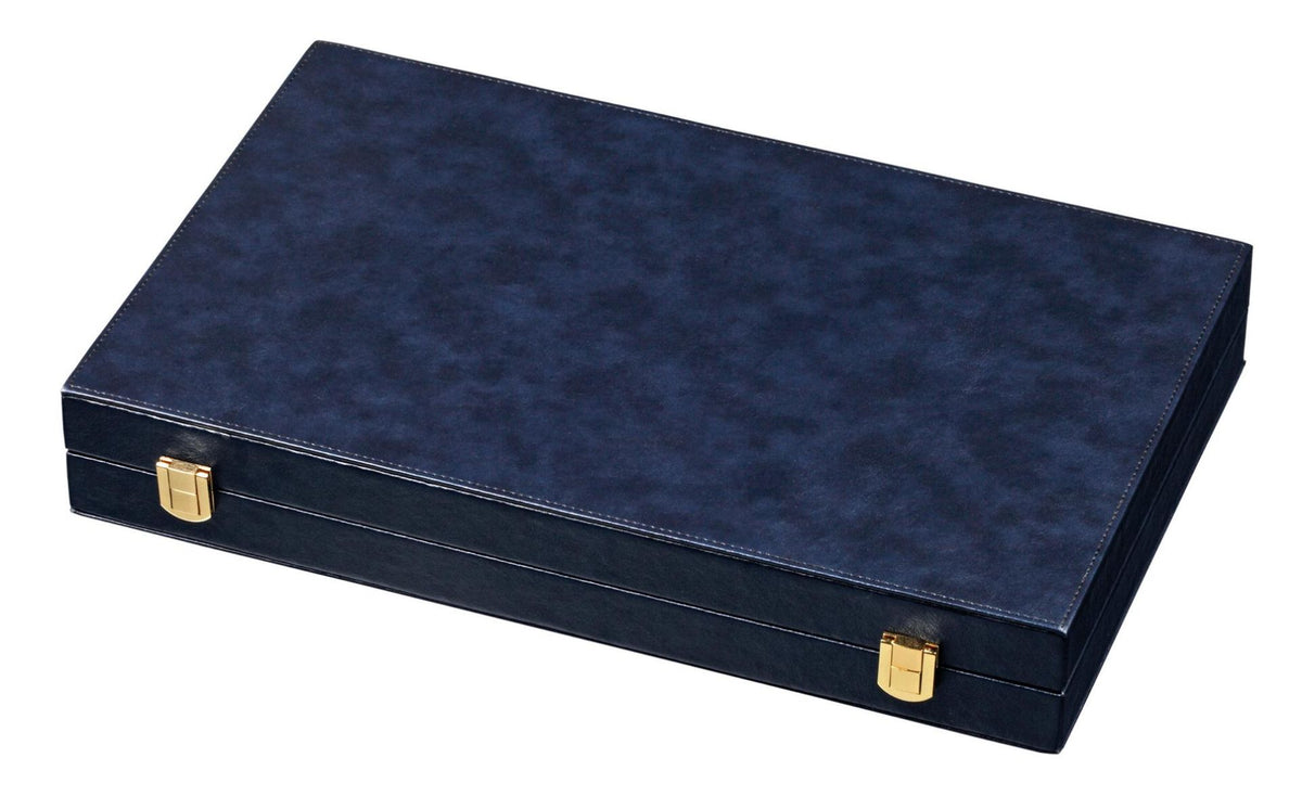 Joc de table Philos Blue Mediu, imitație de piele 385 x 240 mm