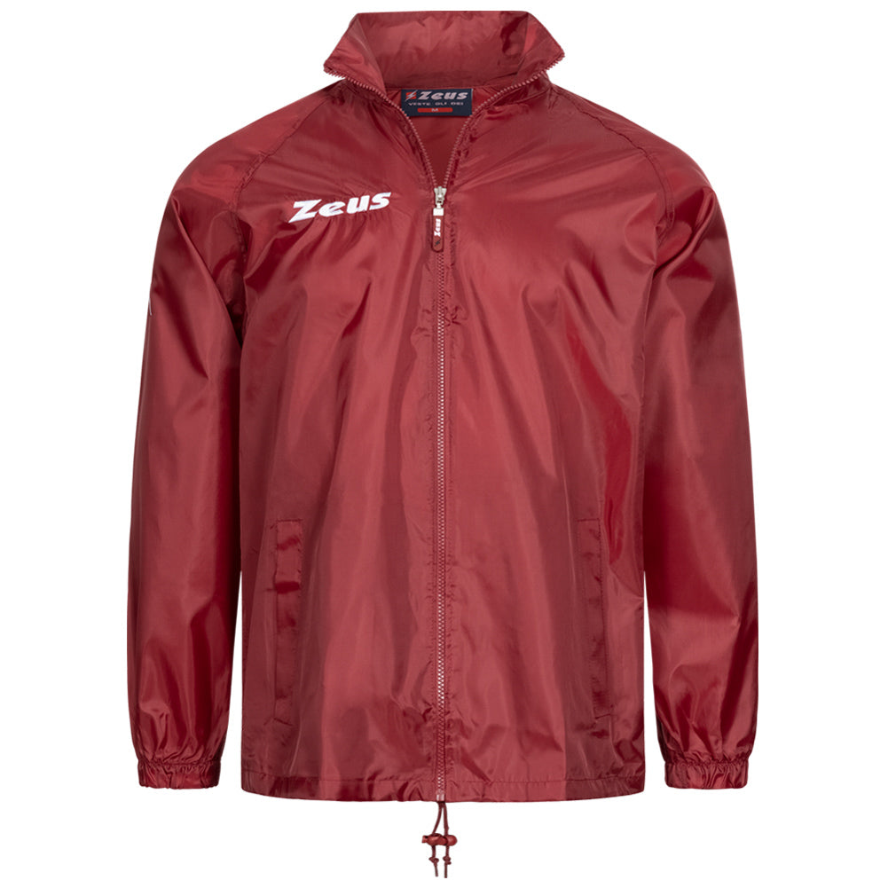 Jacheta de ploaie Zeus Rain ZEUS Rain Nylon Impermeabilă Glugă Detașabilă Burgundy