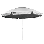 Umbrelă Plajă SOLART 220cm 10 Coaste UPF50+ Gri/Verde
