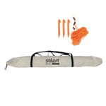 Umbrelă Plajă Solart 200cm UPF50+ 10 Spite Bej, Blackout - expert - sport.ro