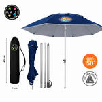 Umbrelă Plajă Maui & Sons 170 cm UPF50+ UltraLight 1.1 kg