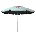 Umbrelă Plajă MAUI&SONS 190cm 8 Spite BLACK - OUT UPF50+ Albastru - expert - sport.ro