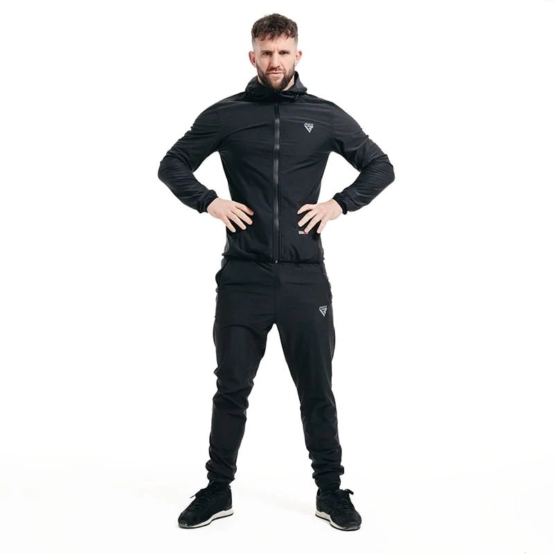 Costum Saună profesionalRDX H2 Negru - expert-sport.ro