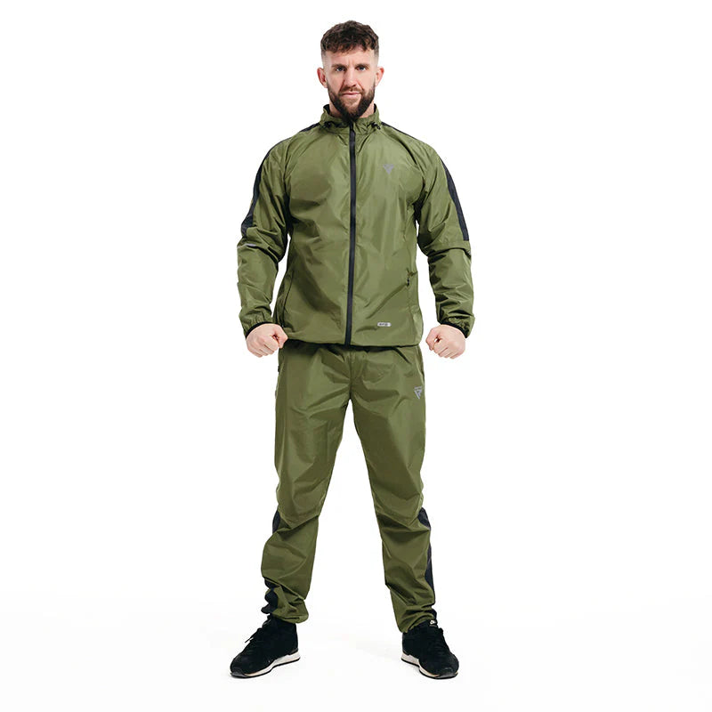 Costum Saună Fitness RDX C1 Instant Sweat™ Gri