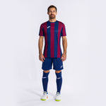 Set Fotbal JOMA Inter Classic Tricou + Pantaloni + Jambiere Albastru/Bordo