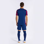 Set Fotbal JOMA Inter Classic Tricou + Pantaloni + Jambiere Albastru/Bordo