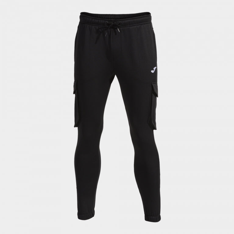Pantaloni Lungi Cargo Bărbați JOMA Campus Street Negru/Gri