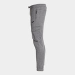 Pantaloni Lungi Cargo Bărbați JOMA Campus Street Negru/Gri