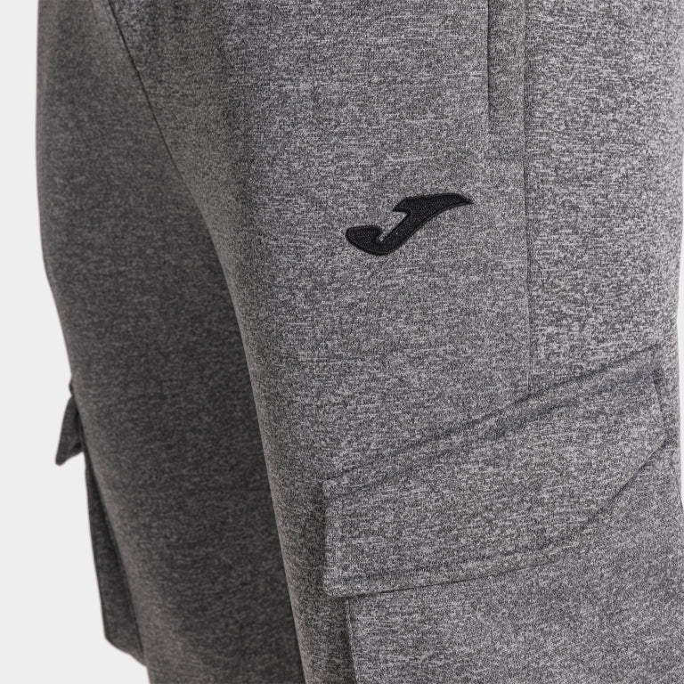 Pantaloni Lungi Cargo Bărbați JOMA Campus Street Negru/Gri