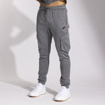 Pantaloni Lungi Cargo Bărbați JOMA Campus Street Negru/Gri