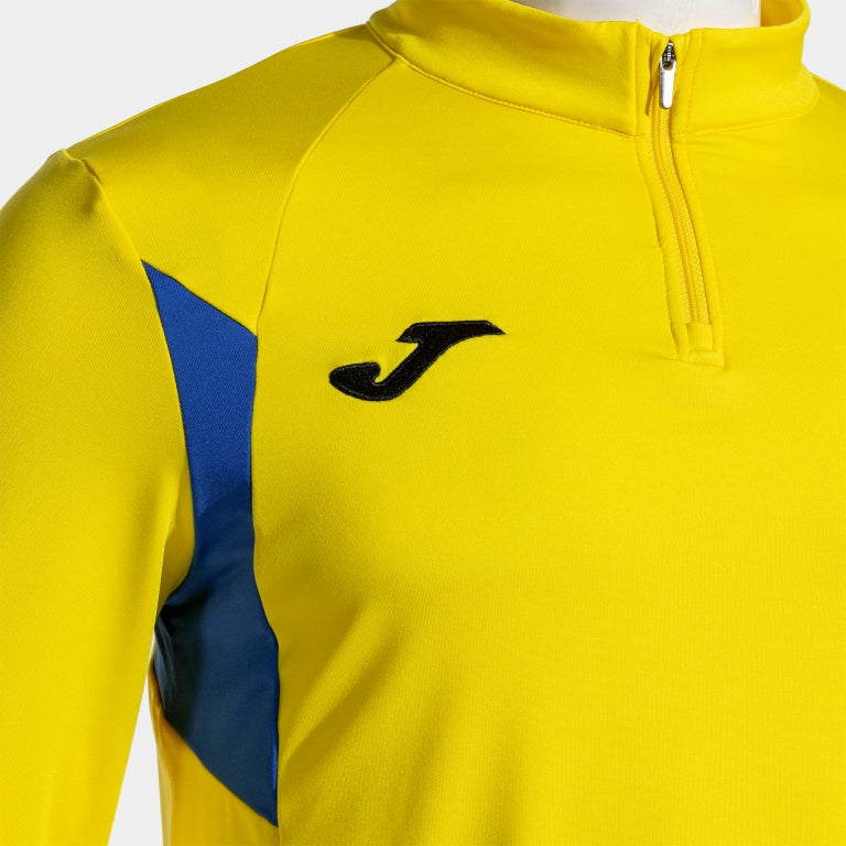 Bluză Trening Fotbal JOMA Winner III cu Fermoar Scurt Bărbați