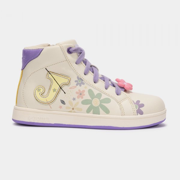 Pantofi Sport Copii JOMA Flower Jr 2502 Piele Sintetică Mov - expert - sport.ro