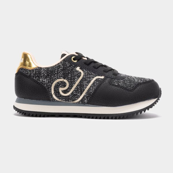 Pantofi Sport Copii Joma Origen Jr 2531 – Retro Heritage, Negru, 27-35