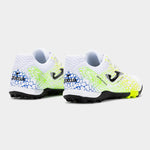 Ghete Fotbal Turf JOMA Maxima 2532 White/Yellow/Green