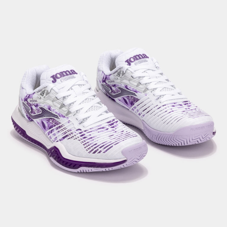 Pantofi Tenis Damă JOMA Point Lady 2532 Alb/Mov