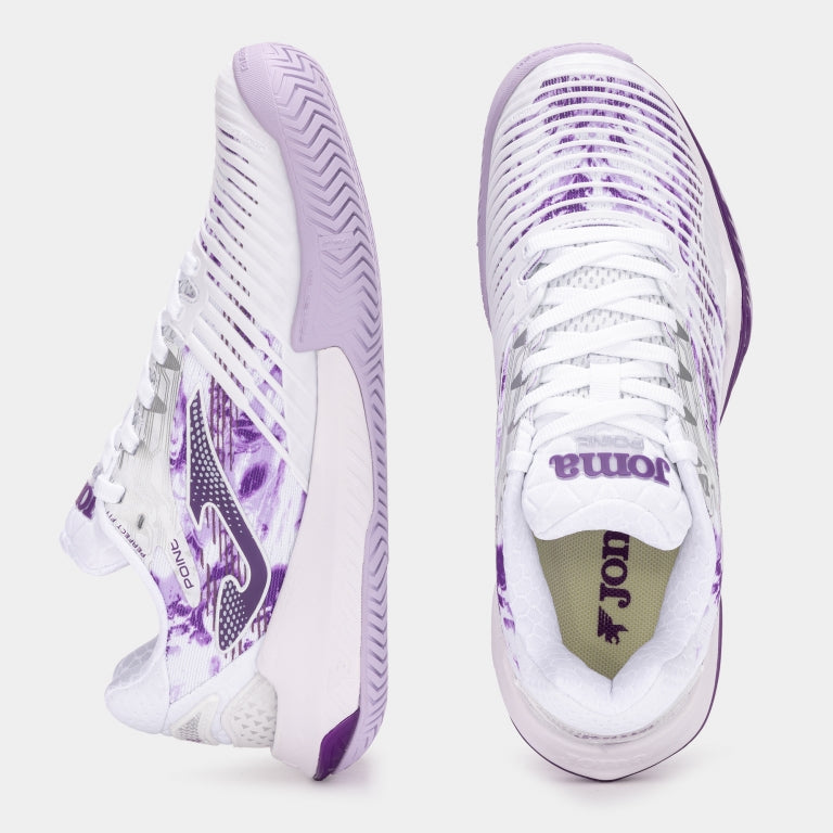 Pantofi Tenis Damă JOMA Point Lady 2532 Alb/Mov