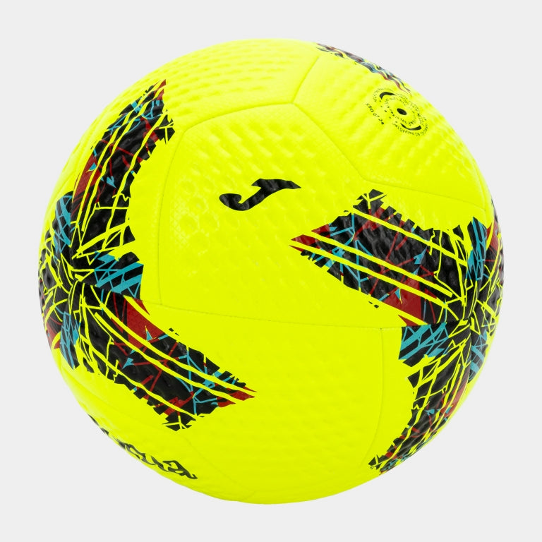 Minge Fotbal JOMA W-Gioco Galben Fluo/Bleumarin Măr.5