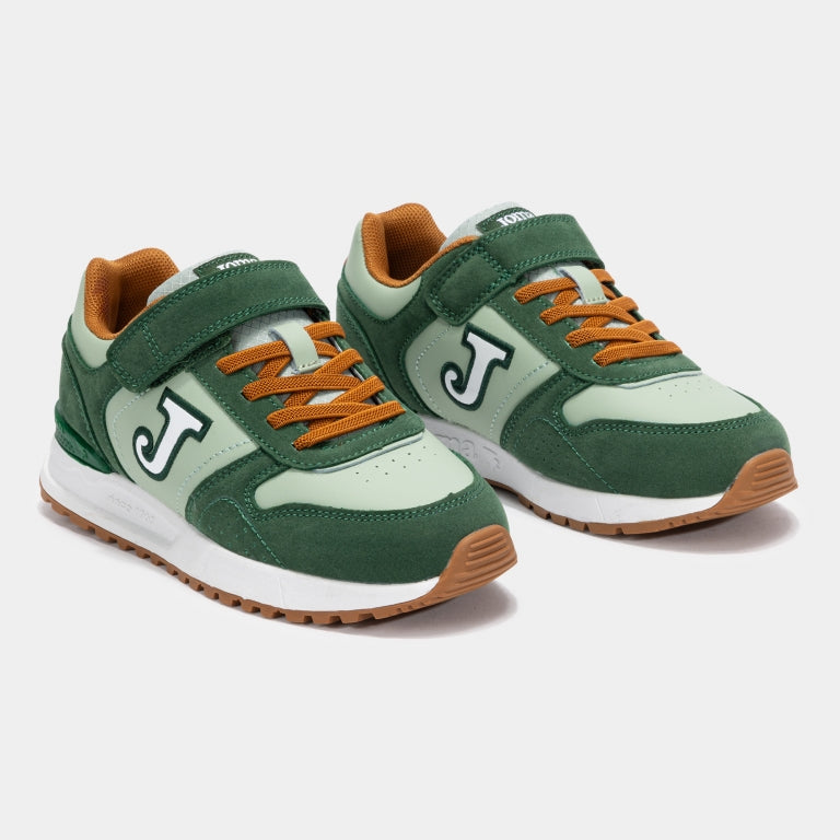 Pantofi Sport Copii JOMA Tornado Jr 2523 Piele Sintetică Verde Masliniu