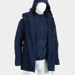 Geacă Outdoor JOMA Mystic 3 în 1 Bărbați cu Fleece Bleumarin