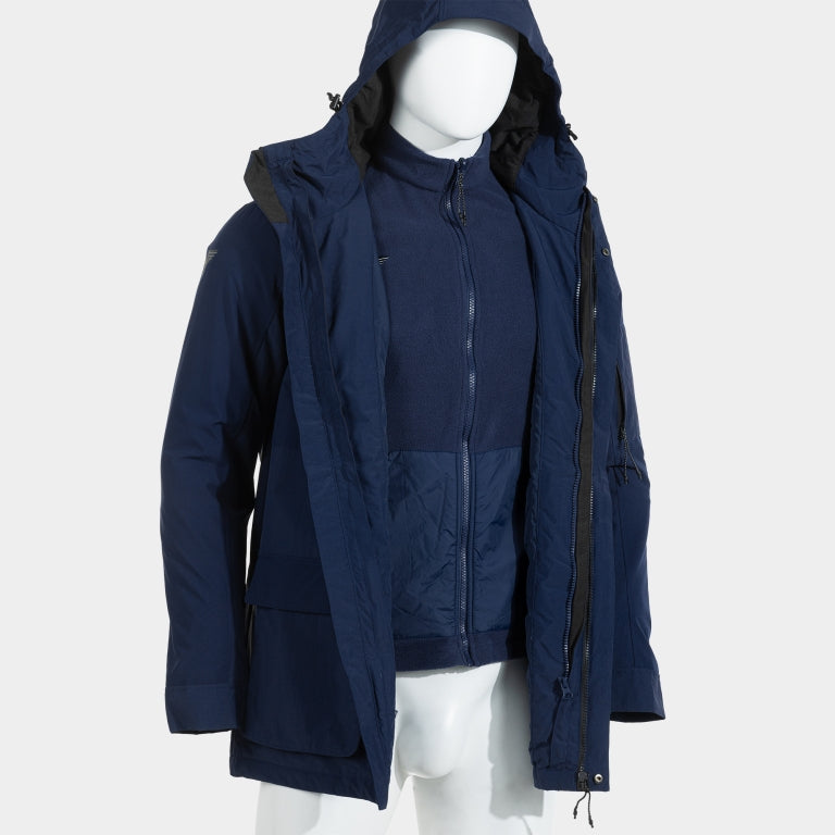 Geacă Outdoor JOMA Mystic 3 în 1 Bărbați cu Fleece Bleumarin