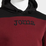 Hanorac cu glugă JOMA Urban Street Bumbac Bărbați Verde/Negru