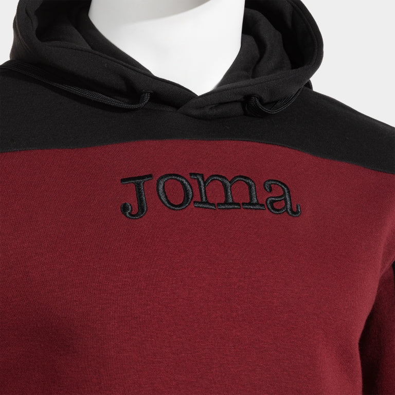 Hanorac cu glugă JOMA Urban Street Bumbac Bărbați Verde/Negru