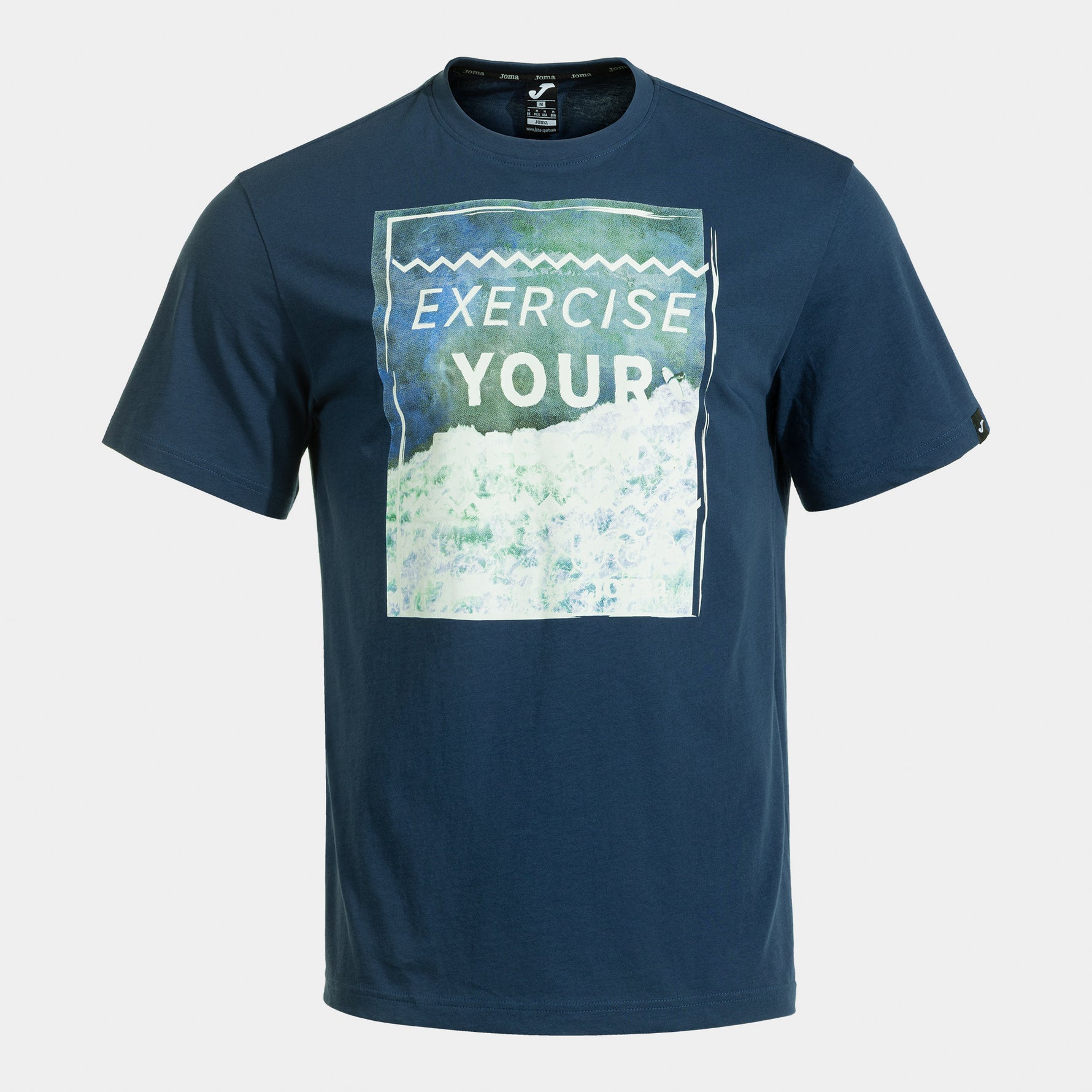 Tricou Bărbați JOMA Casual Print Frontal Bumbac 100%