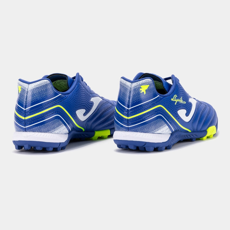 Ghete Fotbal Turf JOMA Aguila 2504 Royal Blue/Fluor Yellow