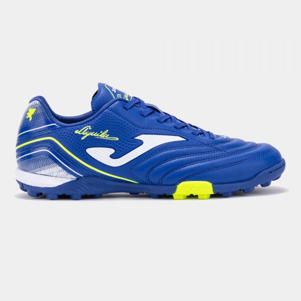 Ghete Fotbal Turf JOMA Aguila 2504 Royal Blue/Fluor Yellow