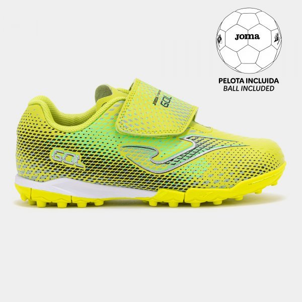Pachet Ghete Fotbal Copii JOMA Gol JR Turf + Minge Fotbal - expert - sport.ro