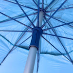 Umbrelă Plajă Nautica XL 220 cm UPF50+ Fibră Sticlă Husă Transport