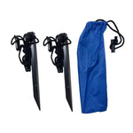 Umbrelă Plajă Nautica XL 220 cm UPF50+ Fibră Sticlă Husă Transport