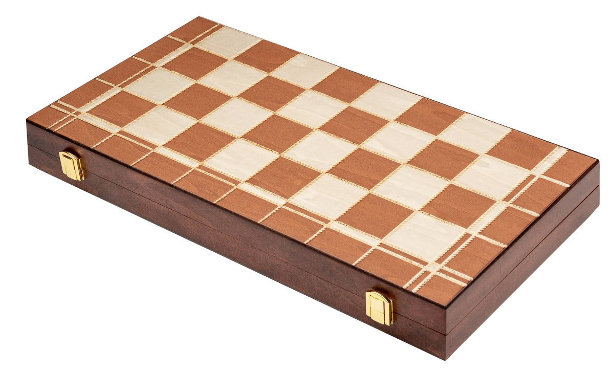 Set de șah și table Philos cu piese din lemn 405 x 205 mm