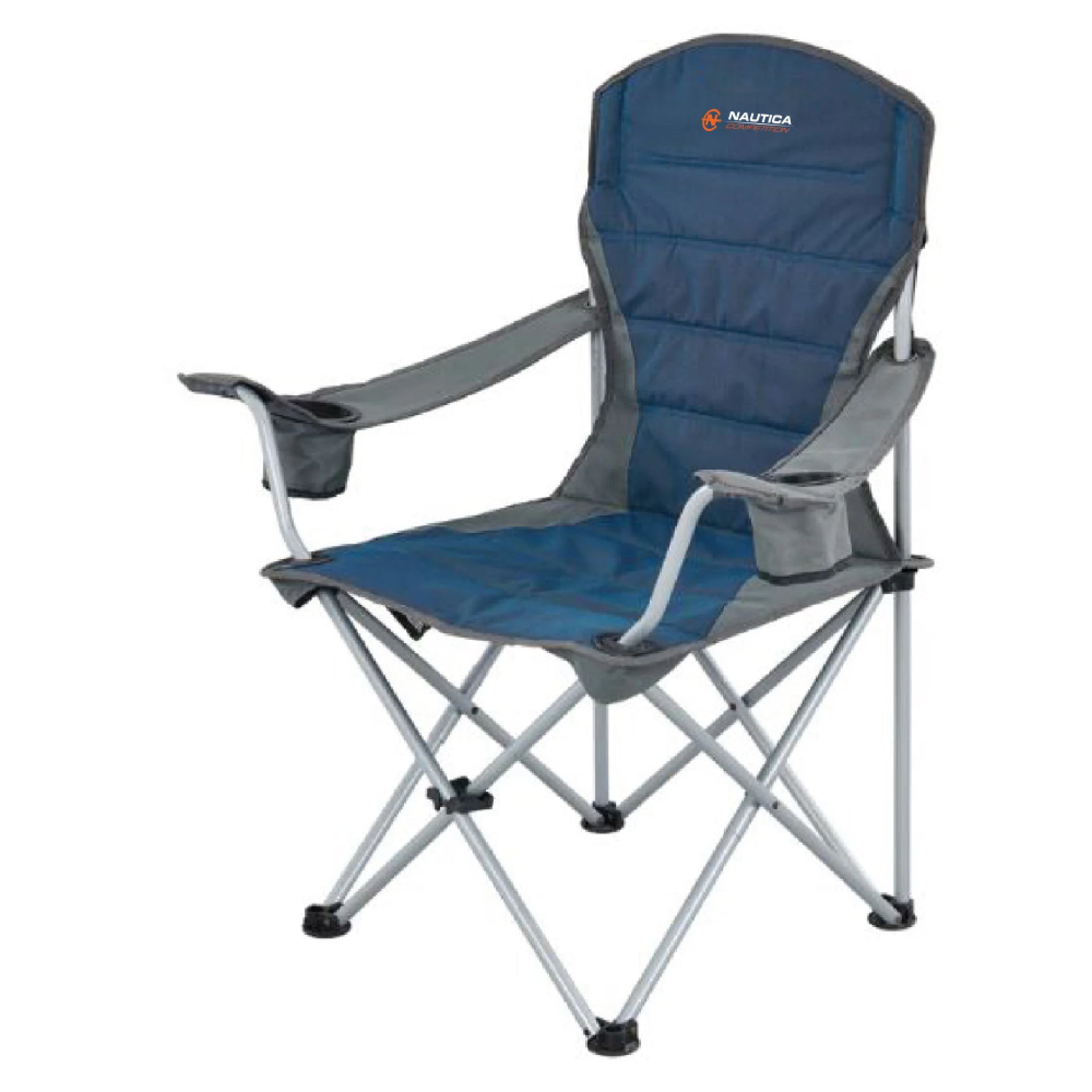 Scaun Camping Pliabil NAUTICA COMPETITION 600D 84x54x58cm Albastru/Gri
