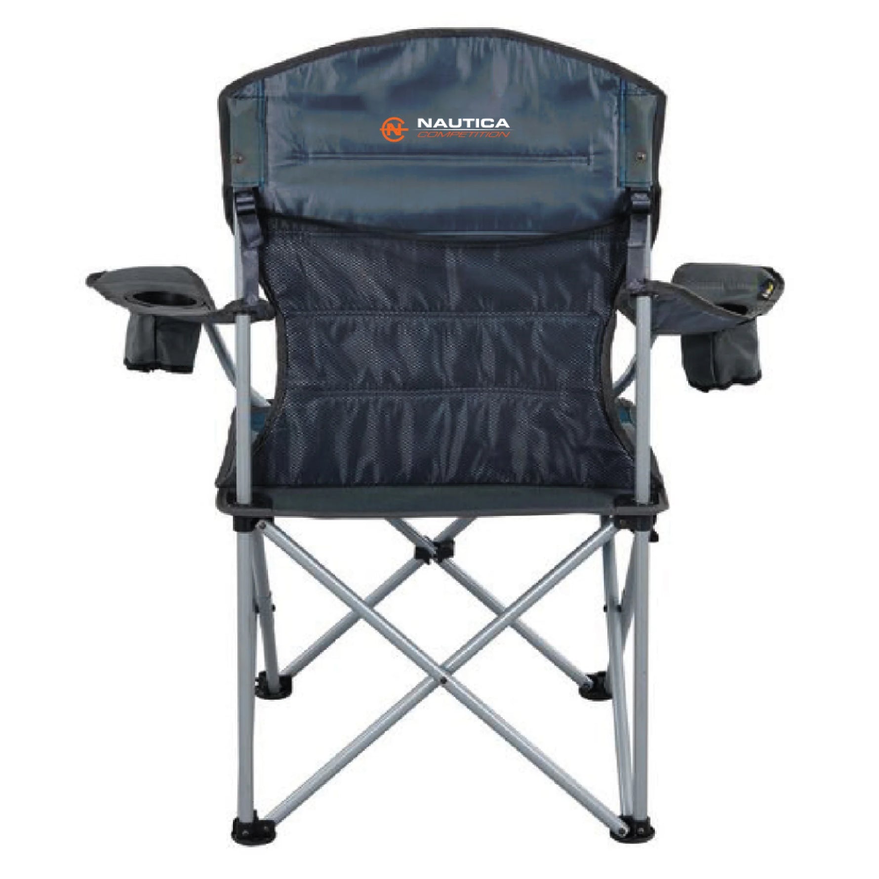 Scaun Camping Pliabil NAUTICA COMPETITION 600D 84x54x58cm Albastru/Gri