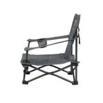 Scaun Plajă Pliabil NAUTICA COMPETITION 600D 86x54x58cm Gri