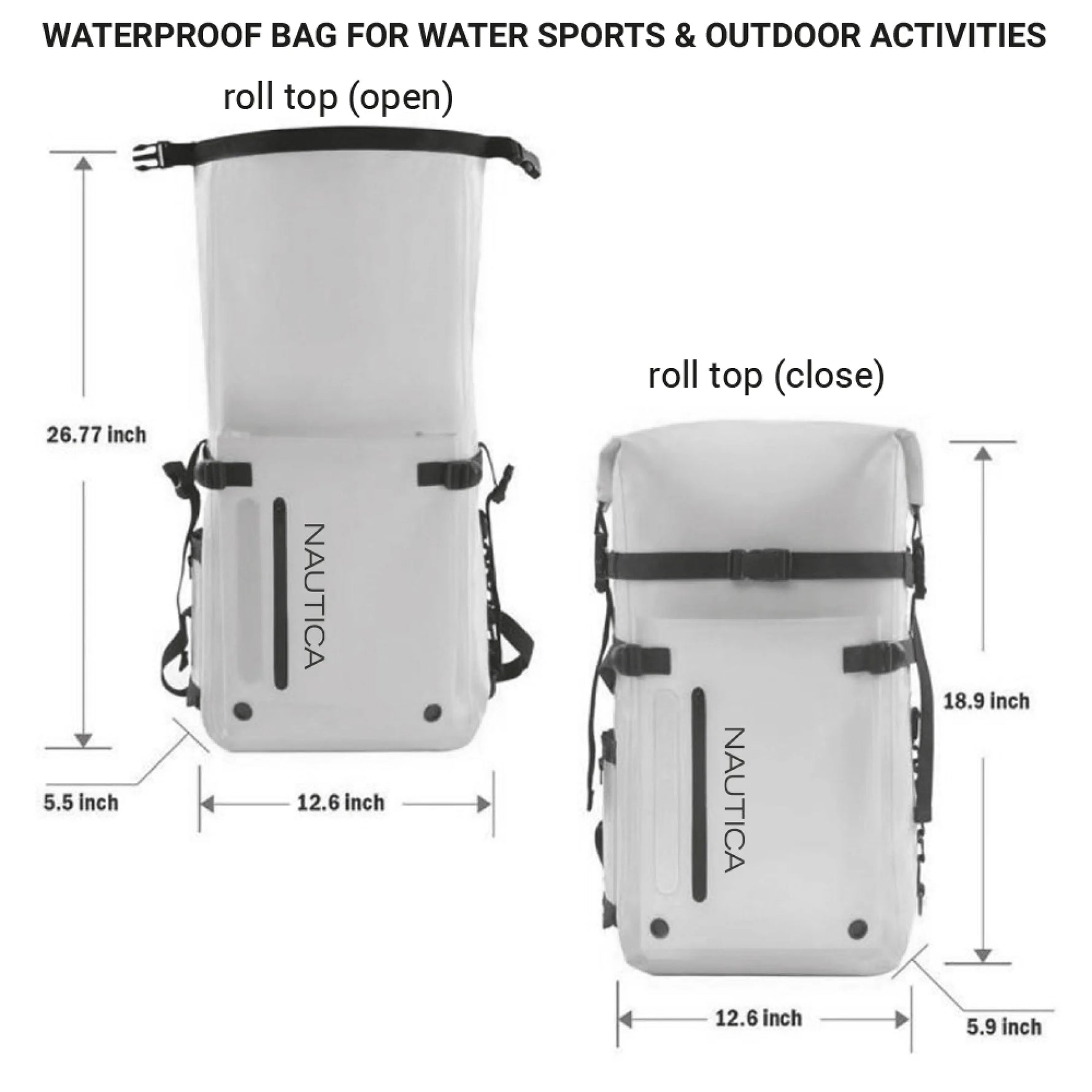 Rucsac Impermeabil NAUTICA Diving Gear Dry 30L