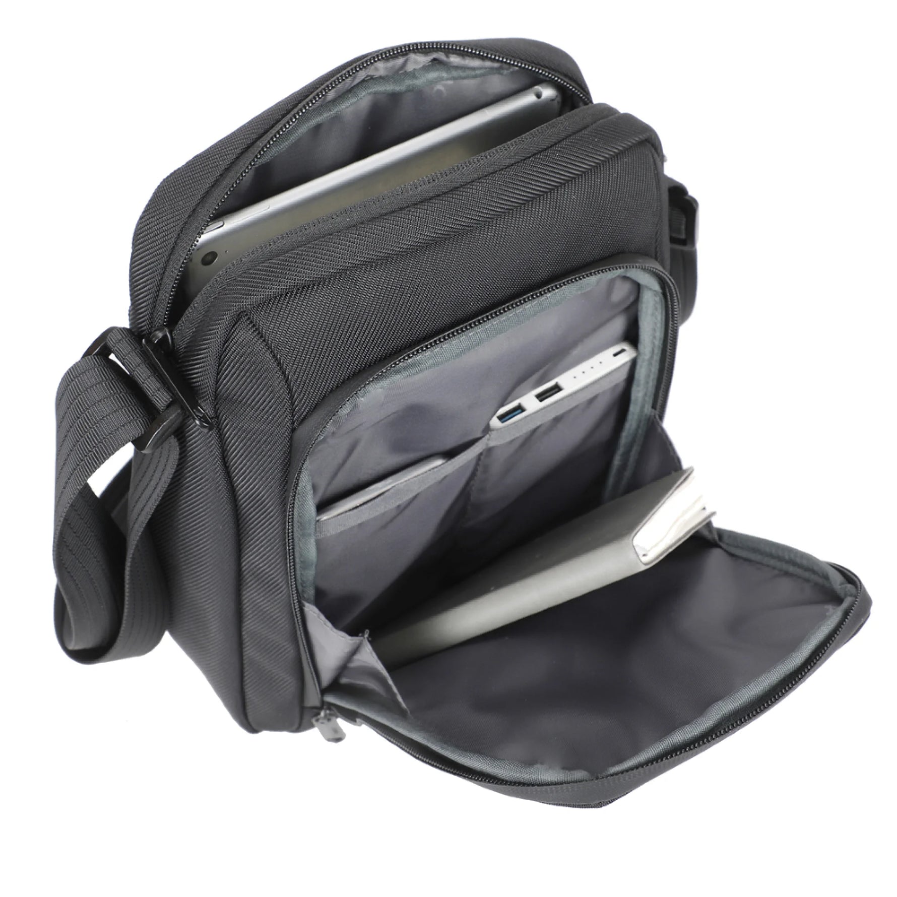Geantă Shoulder NAUTICA Poliester Impermeabil 3.5L Gri