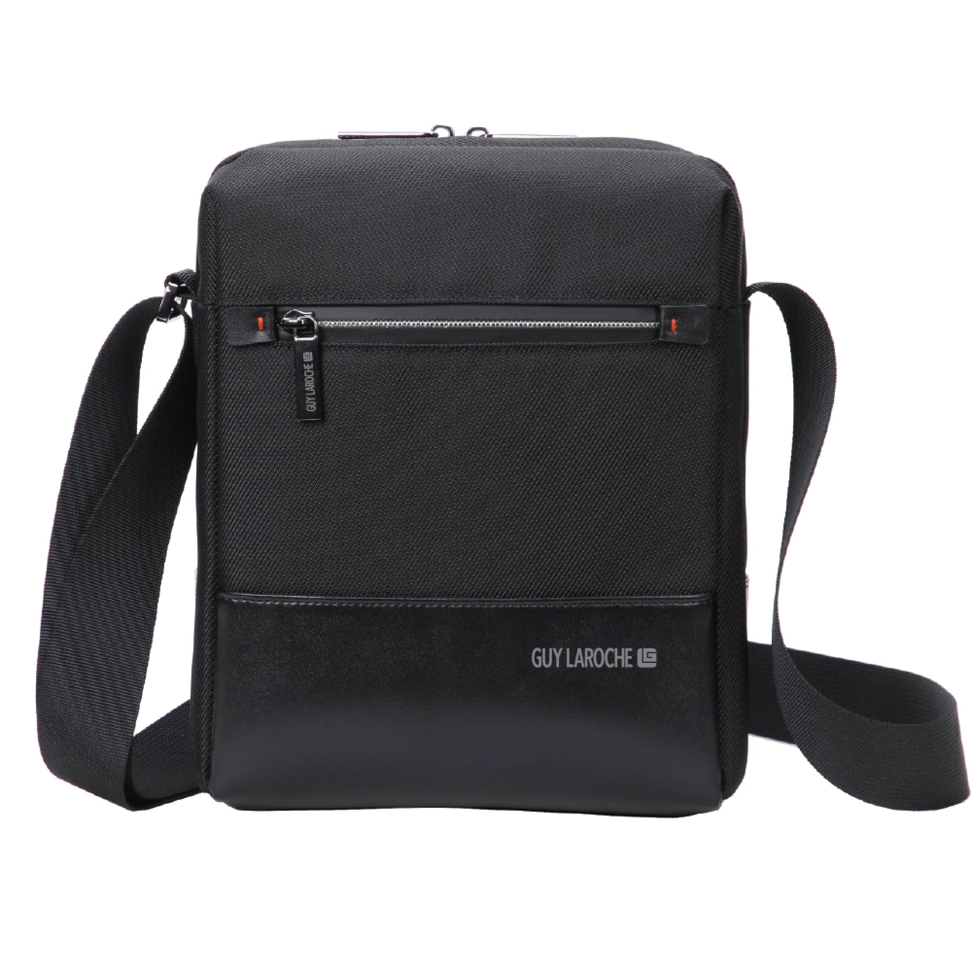 Geantă Shoulder GUY LAROCHE Microfibră Poliester 3L Negru/Navy