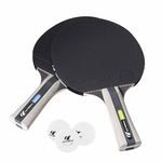 Set 2 Palete Tenis de Masă Cornilleau Duo + 3 Mingi