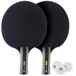 Set 2 Palete Tenis de Masă Cornilleau Duo + 3 Mingi