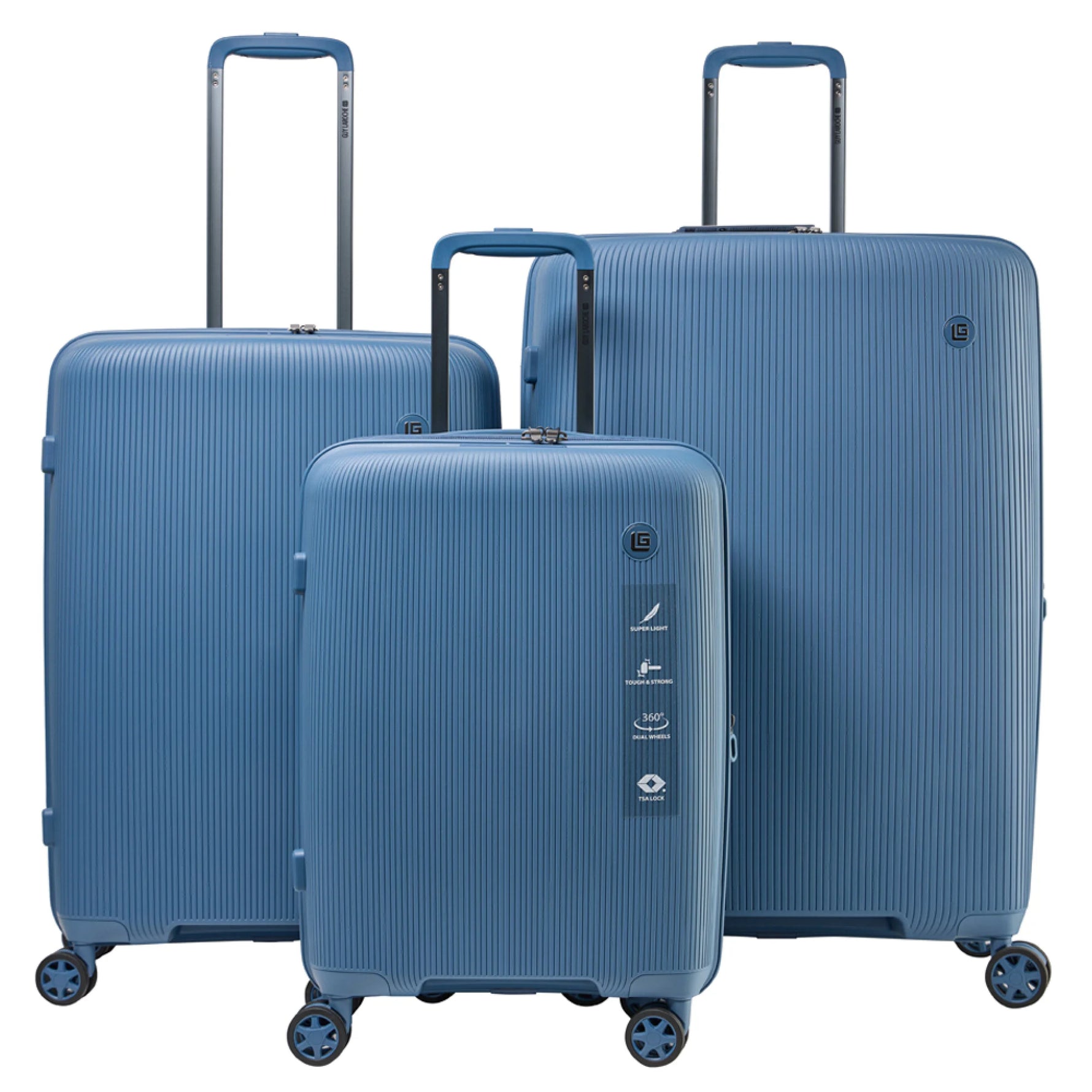 Troler Mediu GUY LAROCHE PP 24'' 66cm Expandabil 4 Roți
