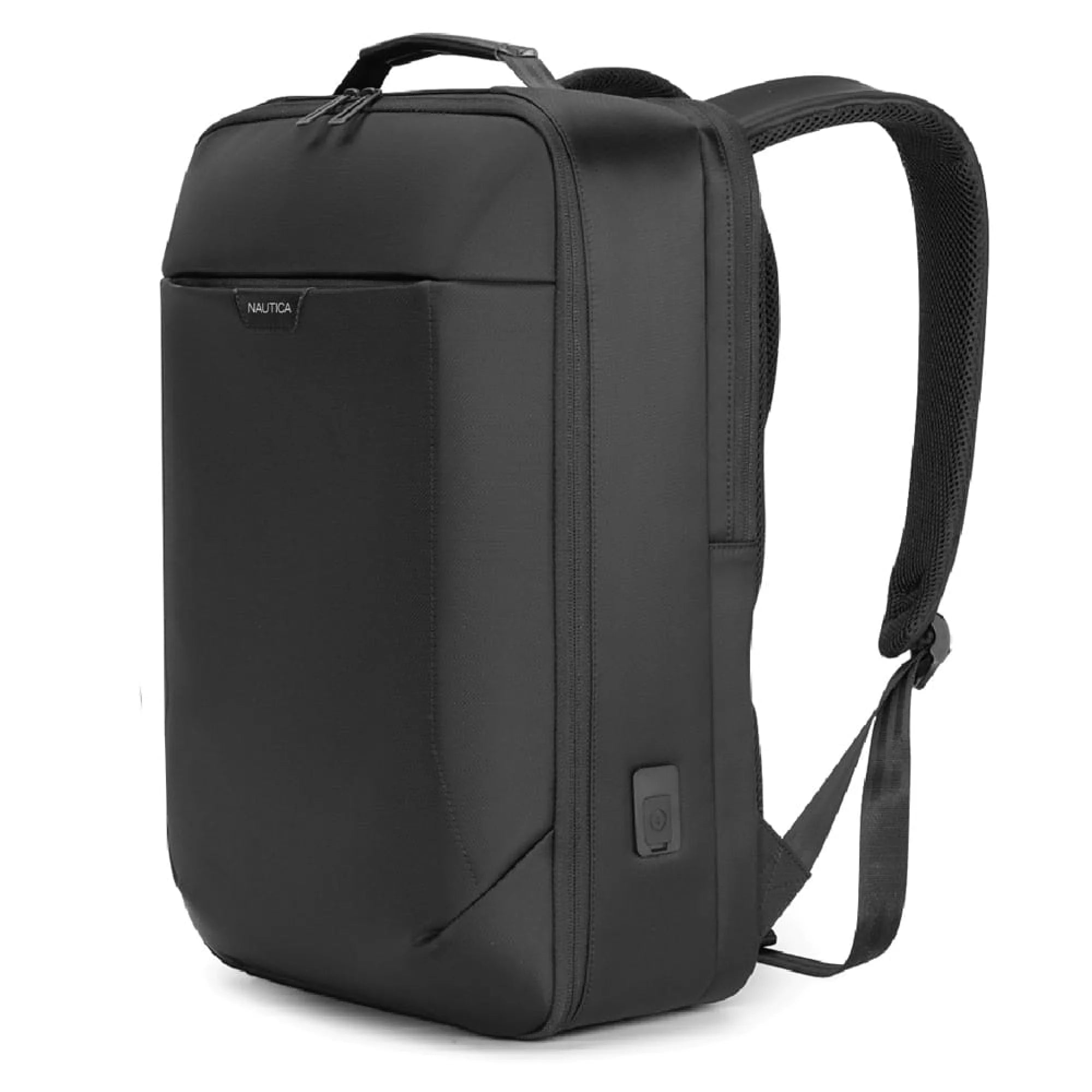 Rucsac Business NAUTICA 22L Nylon Impermeabil USB Laptop 15.6" Negru