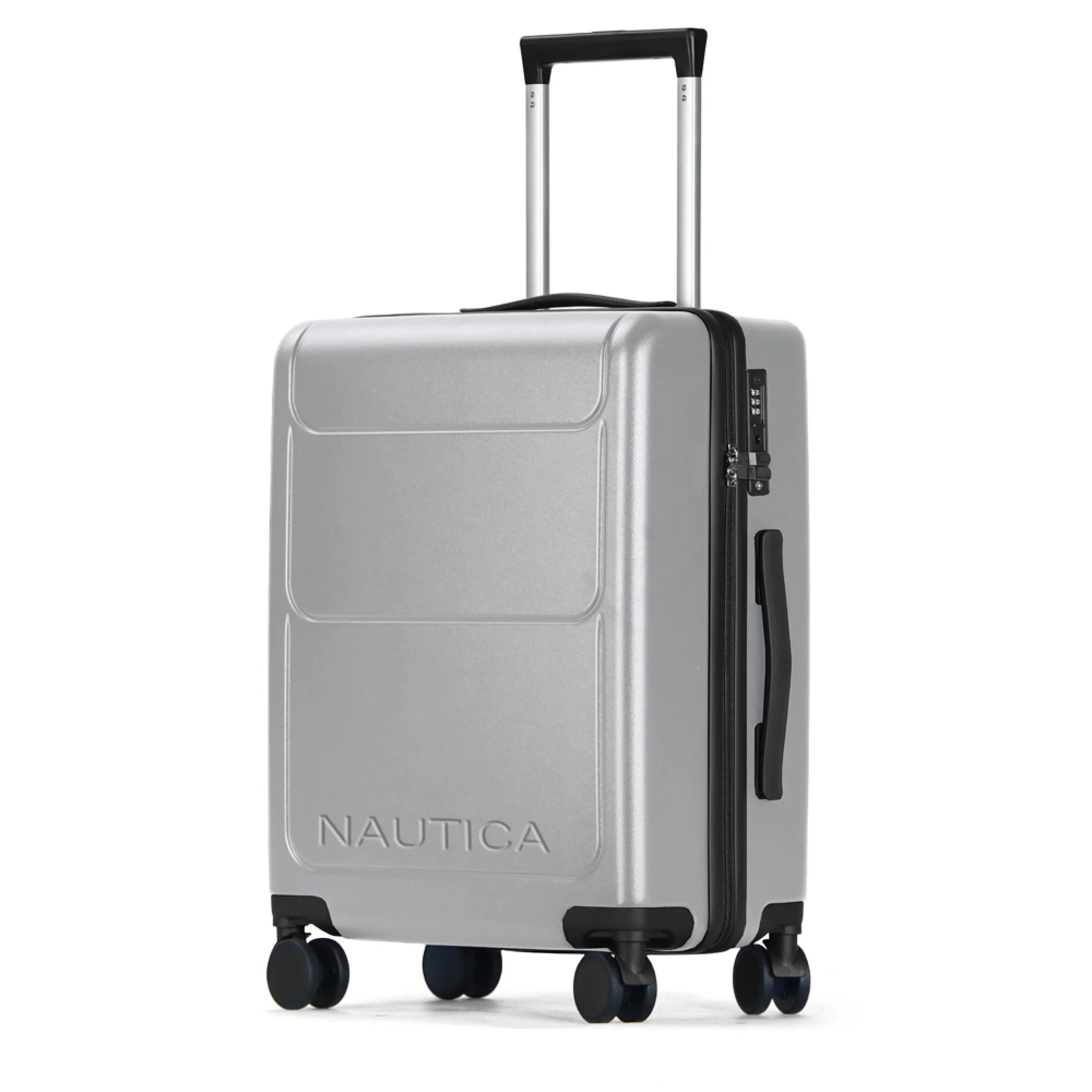 Troler Mediu Policarbonat 24'' 63cm Navy/Negru/Gri NAUTICA - expert - sport.ro