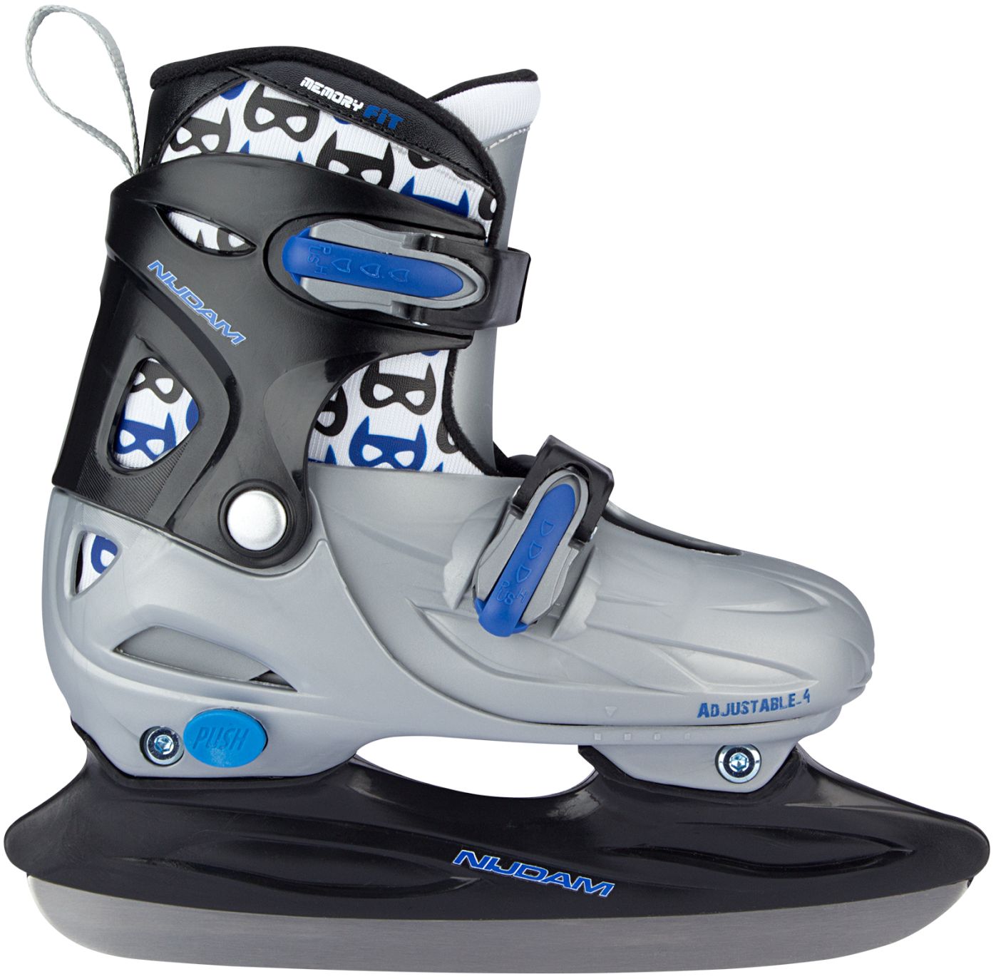 Patine reglabile Nijdam HardBoot, junior