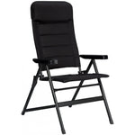 Scaun Pliabil Camping Abbey Plasă 3D – Aluminiu, Spătar Reglabil