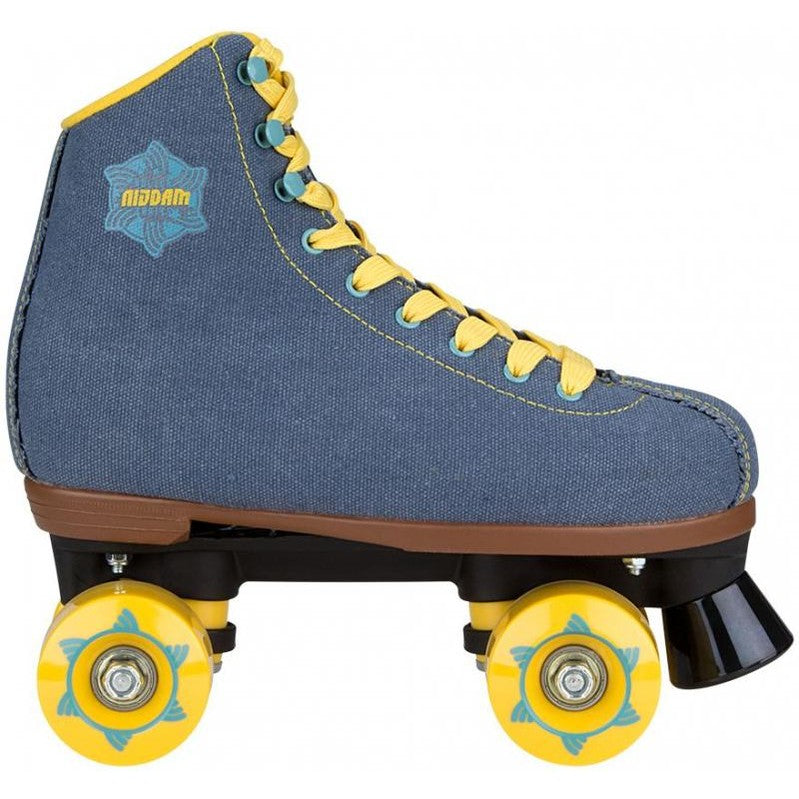 Role Quad Nijdam Denim Rebel – Stil Retro Ani 70, Mărimi 36-41